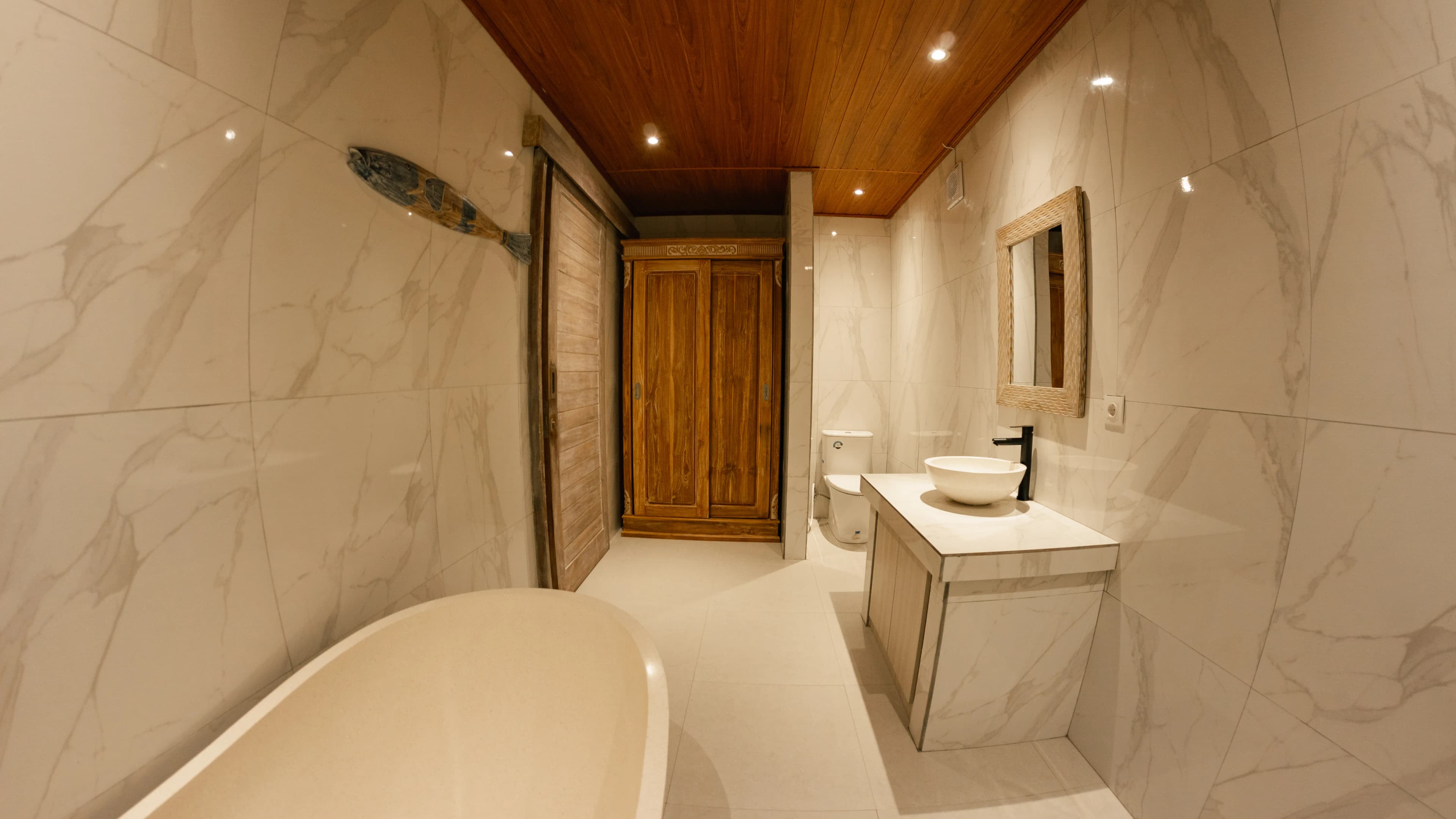Modern bathroom interior
